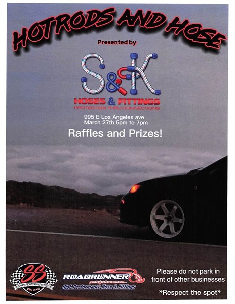 Hot Rods And Hose flyer March 2026